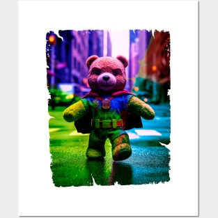 super bear Posters and Art